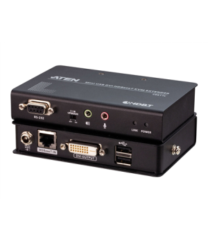 Aten | CE611 Mini USB DVI HDBaseT KVM Extender, 1920 x 1200@100m