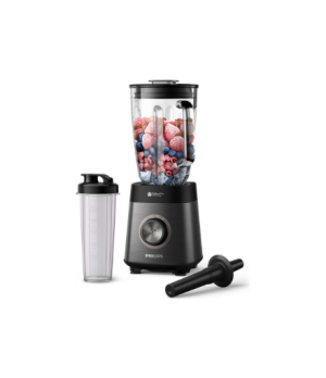 Philips Blender | HR3041/00 | Tabletop | 1200 W | Jar material Glass | Jar capacity 1.5 L | Ice crushing | Black