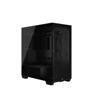 Corsair 3500X Mid-Tower PC Case, Black | Corsair PC Case | 3500X | Black | Mid-Tower | Power supply included No | ATX