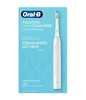 Oral-B Electric Toothbrush | Pulsonic Slim Clean 2000 | Rechargeable | For adults | Number of brush heads included 1 | Number of