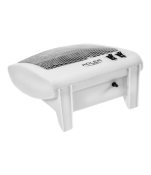 Adler | Heater | AD 7709 | Halogen Heater | 800 W | Number of power levels 2 | White