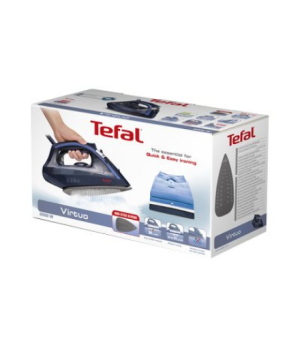 TEFAL | FV1713E0 Virtuo | Steam Iron | 2000 W | Water tank capacity 200 ml | Continuous steam 24 g/min | Dark Blue