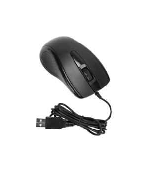 Targus Full-Size Optical Antimicrobial Wired Mouse | Targus Mouse | Full-Size Optical Antimicrobial | Wired | Black