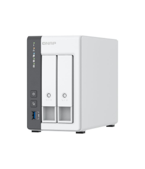 QNAP 2-bay 2.5 GbE NAS with Integrated NPU | TS-216G | ARM 4-core | Cortex-A55 | Processor frequency 2.0 GHz | 4 GB