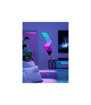 Nanoleaf|Shapes Black Triangles Starter Kit (9 panels)|42 W|WiFi