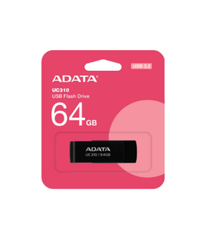 ADATA | USB Flash Drive | UC310 | 64 GB | USB 3.2 Gen1 | Black