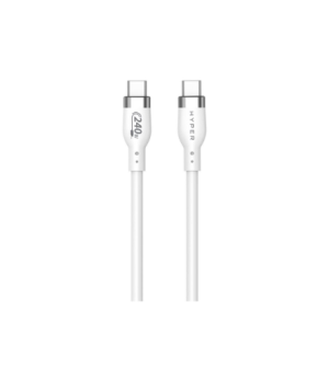 Hyper | 2M Silicone 240W USB-C Charging Cable | USB-C to USB-C