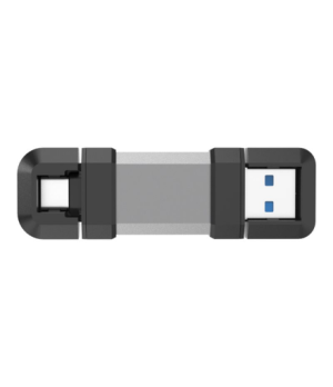 Silicon Power Dual USB Drive | Mobile C51 | 128 GB | USB Type-A and USB Type-C | Silver