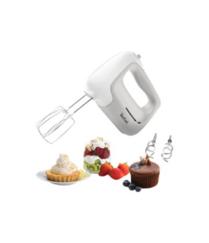 TEFAL | Hand Mixer | HT450B38 | Hand Mixer | 450 W | Number of speeds 5 | Turbo mode | White