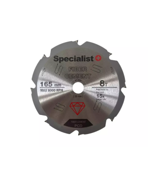 Specialist Fiber Cement Cutting Discs, 165 x 20 mm