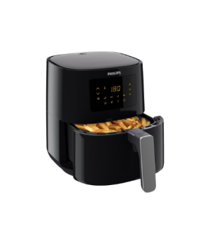 Philips | Air Fryer | HD9252/70 | Power 1400 W | Capacity 4.1 L | Black/Silver