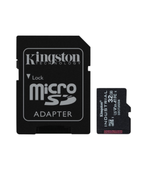 Kingston | UHS-I | 32 GB | microSDHC/SDXC Industrial Card | Flash memory class Class 10, UHS-I, U3, V30, A1