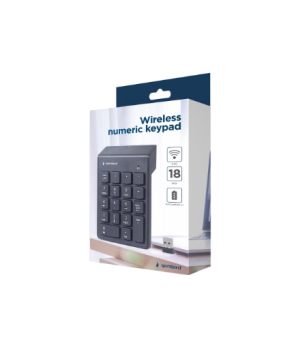 Gembird | Numeric keypad | KPD-W-02 | Numeric keypad | Wireless | N/A | Black