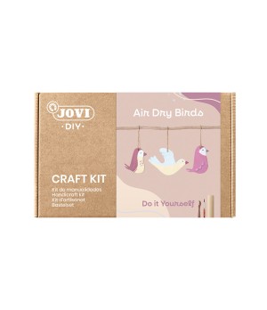 JOVI DIY molio lipdymo rinkinys BIRDS su savaime džiūstančiu moliu