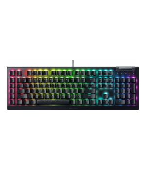 Razer | Mechanical Gaming Keyboard | BlackWidow V4 X | Black | Mechanical Gaming Keyboard | Wired | US | N/A g | Green Mechanica