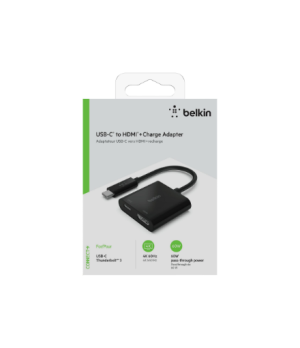 Belkin | USB-C to HDMI + Power Adapter | USB-C to HDMI