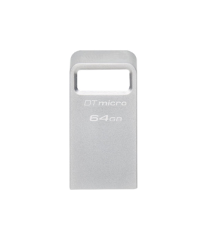 Kingston | USB 3.2 Flash Drive | DataTraveler micro | 64 GB | USB 3.2 | Silver