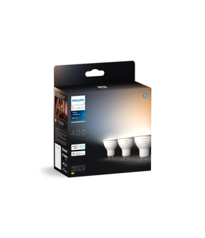 Philips Hue Smart Spotlight, 3pcs pack | GU10 | 4.2 W | Warm to cool white light