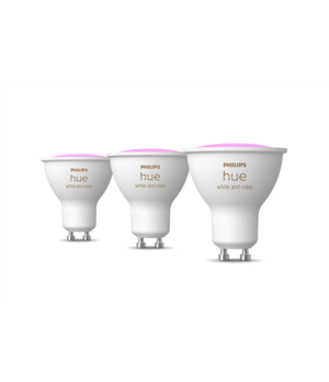 Philips Hue Smart Spotlight, 3pcs pack | GU10 | 4.2 W | White and colour light