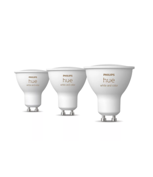 Philips Hue Smart Spotlight, 3pcs pack | GU10 | 4.2 W | White and colour light