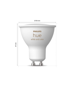 Philips Hue Smart Spotlight, 3pcs pack | GU10 | 4.2 W | White and colour light