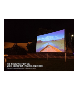 Elite Screens | Yard Master 2 Mobile Outdoor screen CineWhite | OMS100H2 | Diagonal 100 " | 16:9 | Viewable screen width (W) 222