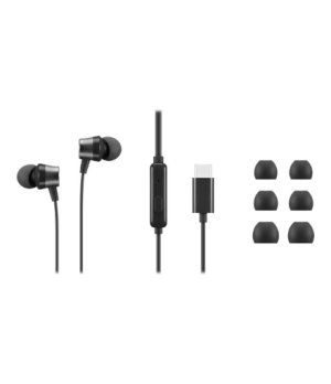 Lenovo | USB-C Wired In-Ear Headphones (with inline control) | 4XD1J77351 | Wired | Black