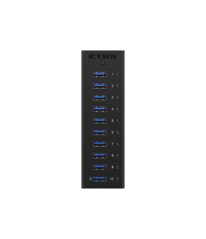 Raidsonic | 10 port USB 3.0 Hub | Icy Box IB-AC6110