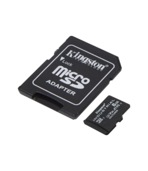 Kingston | UHS-I | 8 GB | microSDHC/SDXC Industrial Card | Flash memory class Class 10, UHS-I, U3, V30, A1 | SD Adapter