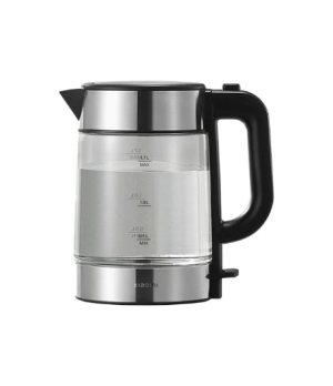 Xiaomi | Electric Glass Kettle EU | Electric | 2200 W | 1.7 L | Glass | 360° rotational base | Black/Stainless Steel