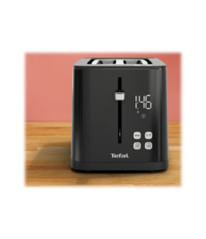 TEFAL Toaster | TT6408 | Power 850 W | Number of slots 2 | Housing material Plastic | Black