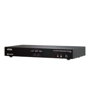 Aten CS1842-AT-G 2-Port True 4K HDMI Dual-View KVM Switch with Audio & USB 3.0 Hub | Aten