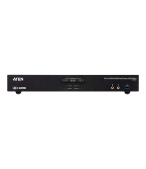 Aten CS1842-AT-G 2-Port True 4K HDMI Dual-View KVM Switch with Audio & USB 3.0 Hub | Aten