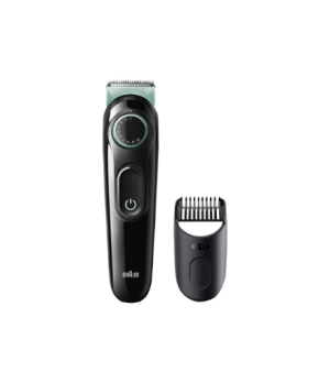 Braun | Beard Trimmer | BT3323 | Cordless | Number of length steps 20 | Black/Green