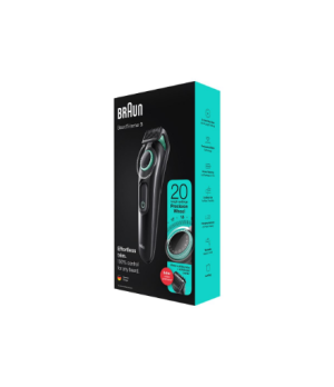 Braun | Beard Trimmer | BT3323 | Cordless | Number of length steps 20 | Black/Green