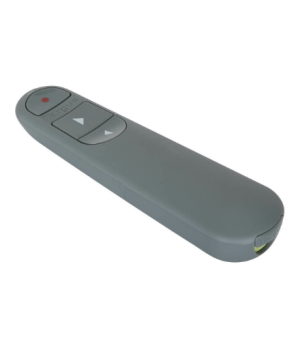 Targus EcoSmart Antimicrobial ControlPlus Wireless Presenter | Grey | Depth 23 mm | Height 131 mm | PCR | Width 37 mm