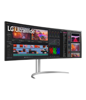 LG 49WQ95C-W 49“ UltraWide Curved LED Monitor 5120x1440/400cd/m2/5ms/ HDMI USB Type C Display Port | LG | Monitor | 49WQ95C-W | 