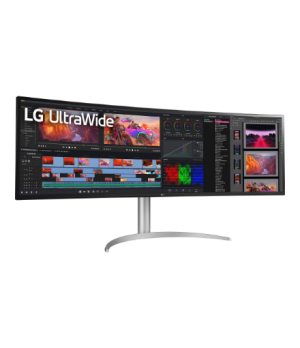 LG 49WQ95C-W 49“ UltraWide Curved LED Monitor 5120x1440/400cd/m2/5ms/ HDMI USB Type C Display Port | LG | Monitor | 49WQ95C-W | 