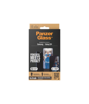 PanzerGlass | Screen protector | Samsung | Galaxy S24 | Polyethylene terephthalate (PET) | Transparent | Ultra-Wide Fit wA