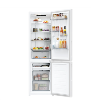 Candy Refrigerator | CNCQ2T518EW | Energy efficiency class E | Free standing | Combi | Height 182.5 cm | No Frost system | Fridg