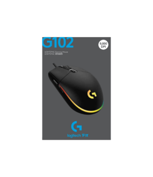 Logitech | Gaming Mouse | G102 LIGHTSYNC | Wired | USB | Black