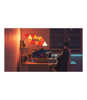 Nanoleaf|Shapes Black Triangles Expansion Pack (3 panels)|42 W|WiFi