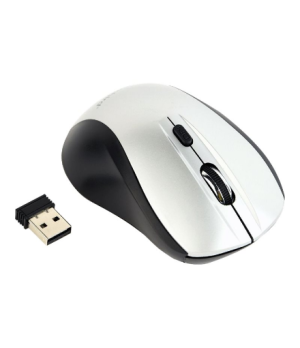 Gembird | Optical Mouse | MUSW-4B-02-BS | Wireless | USB | Black/silver