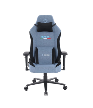 Onex Short Pile Linen Metal Nylon base | Gaming Chair | STC Elegant XL Series | Blue