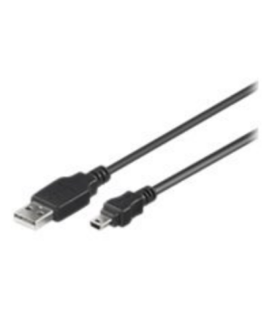 Goobay 50767 USB 2.0 Hi-Speed cable, black, 1.8 m | Goobay | USB-A to mini-USB