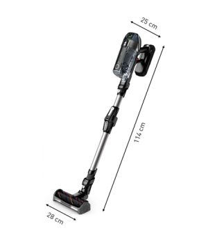 TEFAL | Vacuum Cleaner | TY99A X-force Flex | Cordless operating | 200 W | 32.4 V | Operating time (max) 70 min | Black/Grey | W