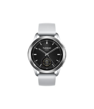 Watch S3 | Smart watch | AMOLED | 1.43” | Waterproof | Silver