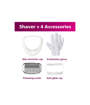 Philips | Cordless Shaver | BRL136/00 Series 6000 | Operating time (max) 40 min | Wet & Dry | NiMH | White/Purple