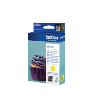 Brother LC123Y | Ink Cartridge | Yellow