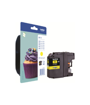 Brother LC123Y | Ink Cartridge | Yellow